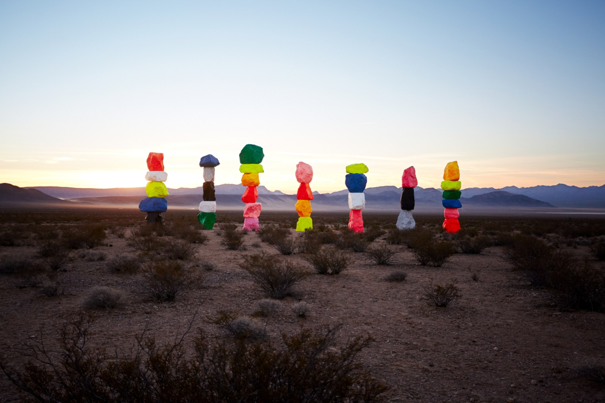 seven magic mountains