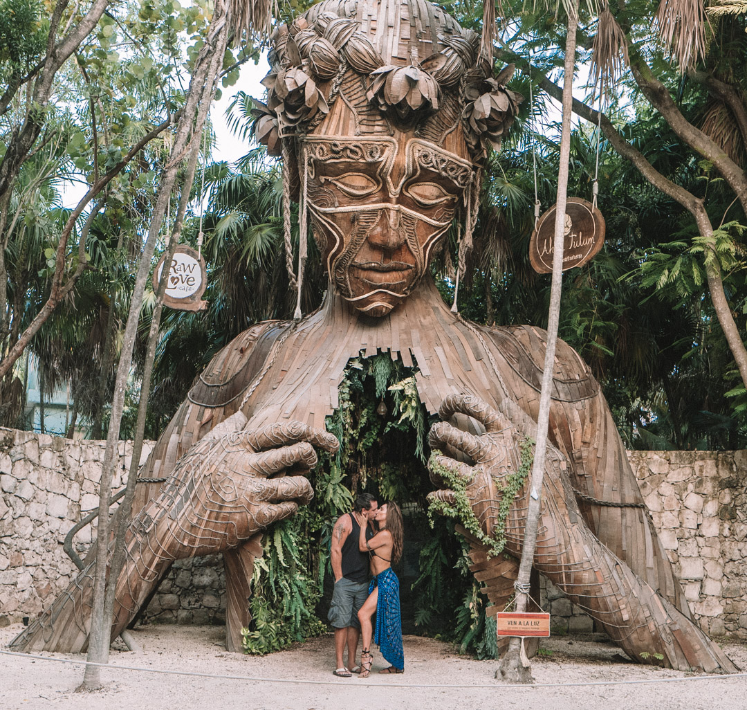 wooden statue (1 of 1)